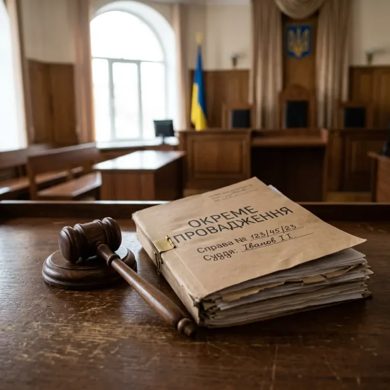 Окреме провадження: коли потрібне рішення суду